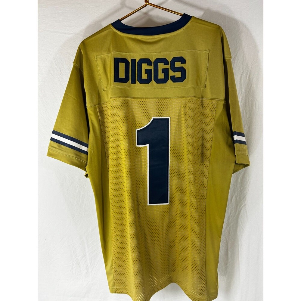 NFL Stefon Diggs Throwback Retro High School Football Jersey Men's 2XL